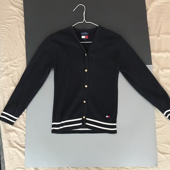 Tommy Hilfiger Sweaters - Vintage Tommy Hilfiger button up sweater